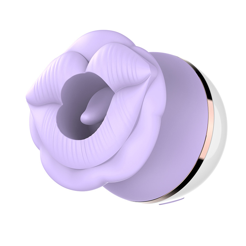 Subscriber Exclusive — Rose Lip Suction Tongue Licking Massager Clitoral Stimulator By Rose Toy