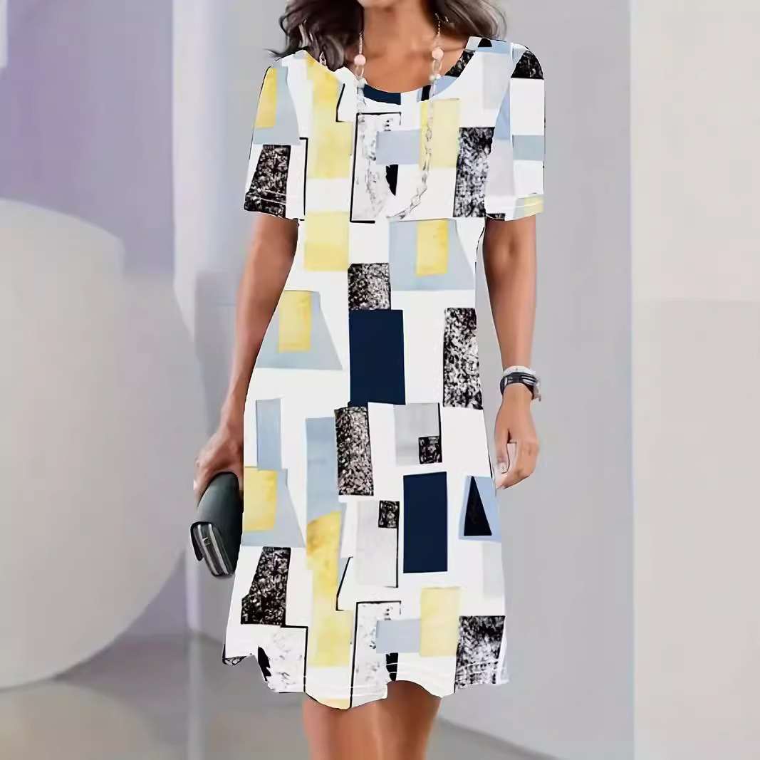 A-Line Dresses For Mature Older Women Over 40, 50, 60, 70 - OlderIn Seniors  & Elderly Fashion
