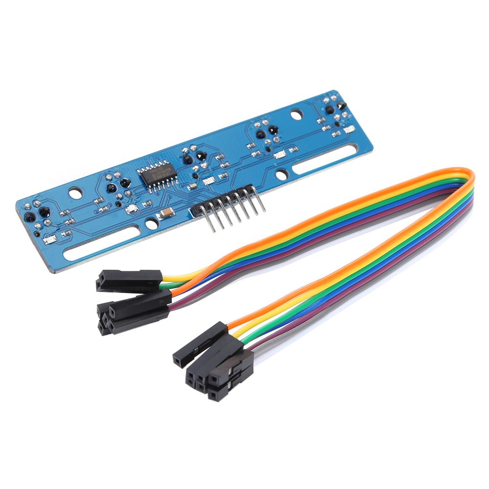 5 Channel Infrared Reflective Sensor TCRT5000 KIT Barrier Line Track Module, 501 Original
5 Channel Infrared Reflective Sensor TCRT5000 KIT Barrier Line Track Module, 501 Original