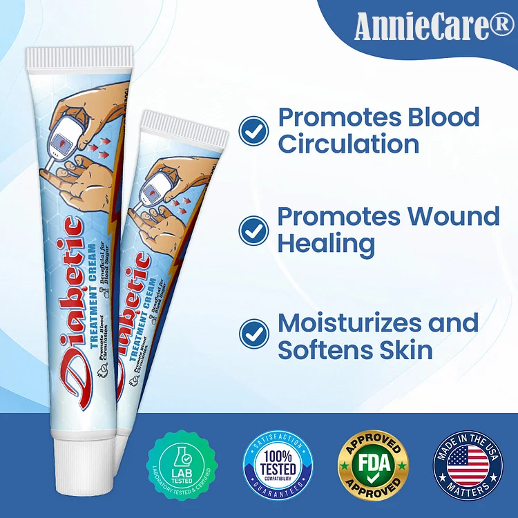AnnieCare® VitaGluco Diabetes Treatment Cream -👨⚕️ American Academy of Dermatology (AAD) Approved