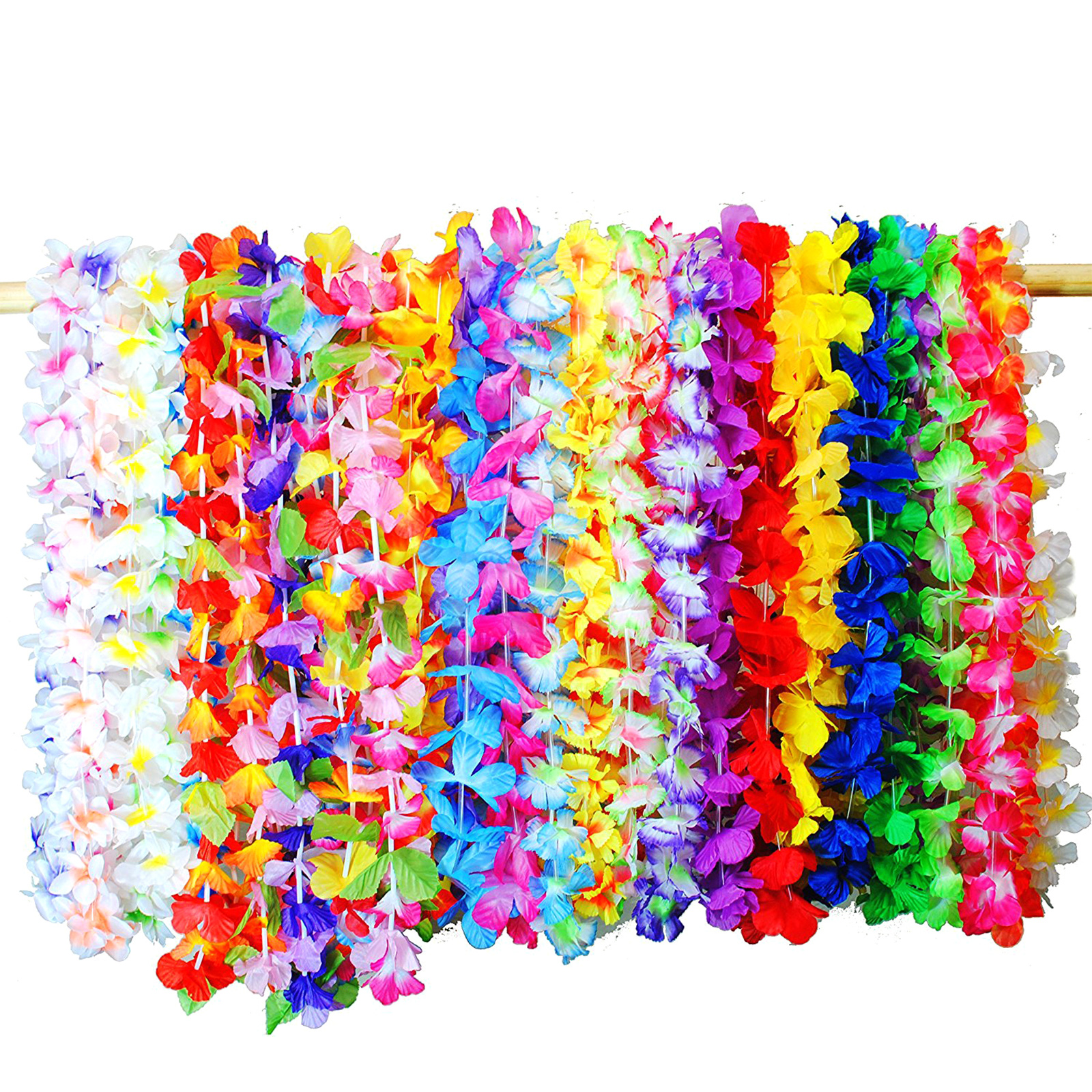 Hawaiian Leis - 36 Pcs Luau Tropical Flower Wreath Dance Garland Supplies, 501 Original
Hawaiian Leis - 36 Pcs Luau Tropical Flower Wreath Dance Garland Supplies, 501 Original