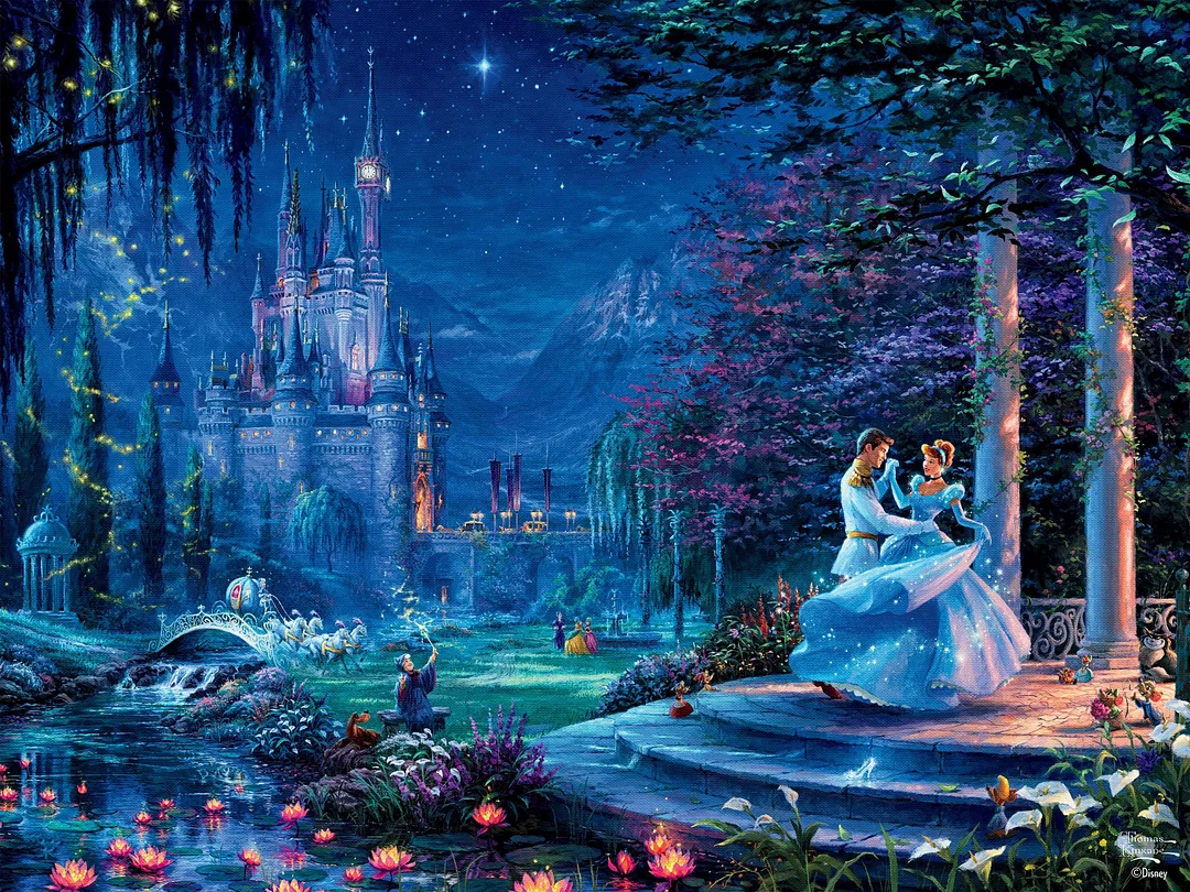 Cinderella Starlight -  Paint by Numbers Kits QM3128