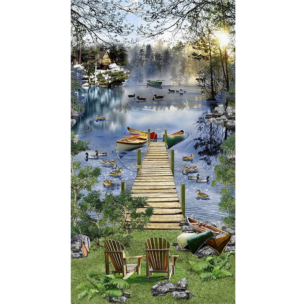 Lakeside Plank Road Scenery - Round Drill Diamond Painting - 45*85CM (Big Size), 501 Original
Lakeside Plank Road Scenery - Round Drill Diamond Painting - 45*85CM (Big Size), 501 Original