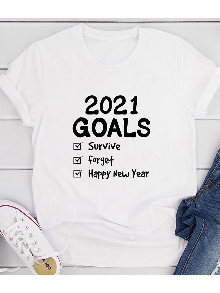 Bestdealfriday 2021 Goals Women's T-Shirt