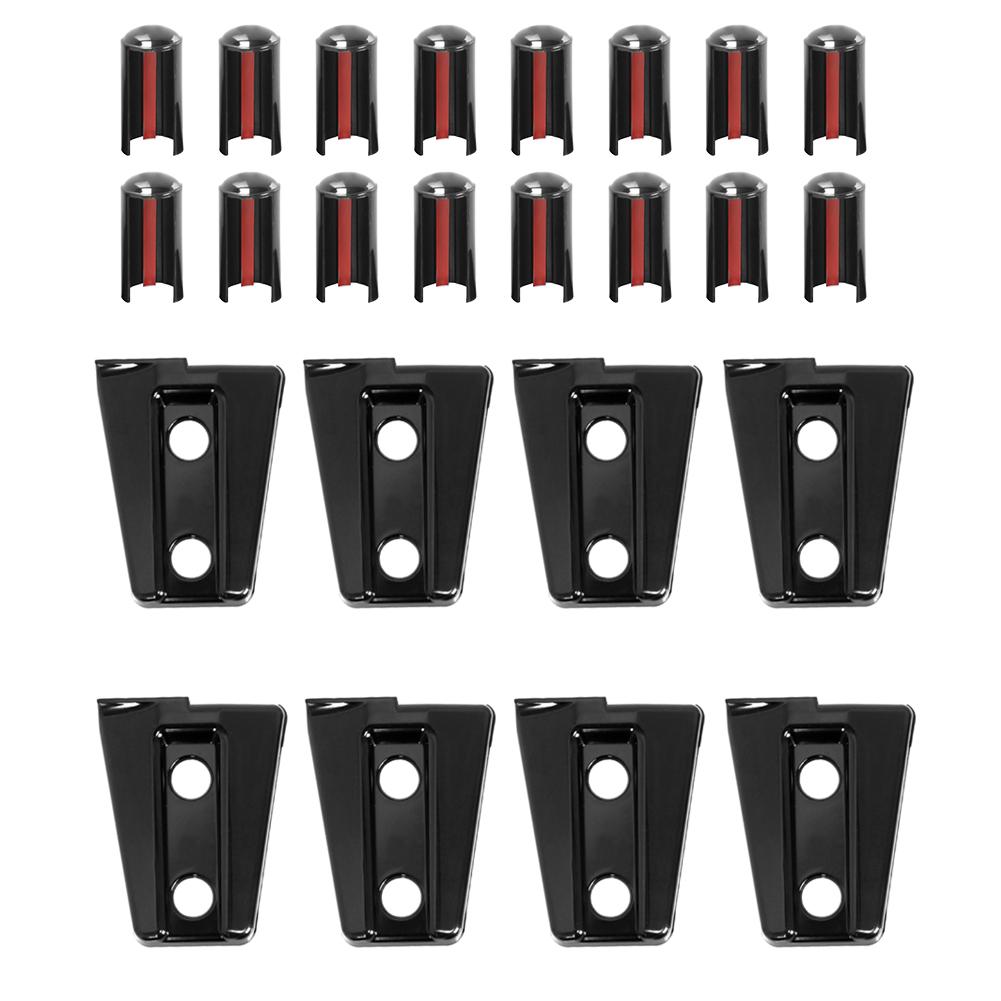 8pcs Side Door Hinge Protector Cover Trim for Jeep Wrangler JK 4 Door 07-18, 501 Original
8pcs Side Door Hinge Protector Cover Trim for Jeep Wrangler JK 4 Door 07-18, 501 Original