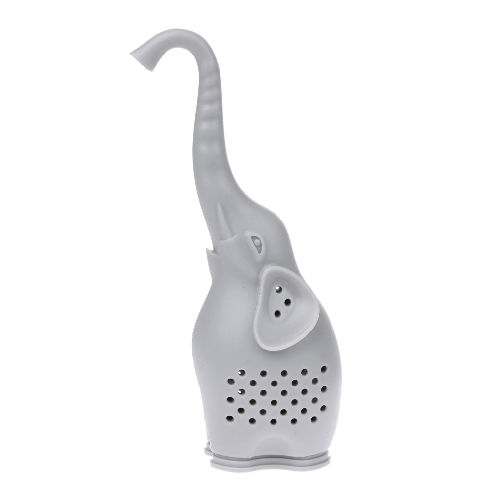 Silicone Elephant Shape Mug Cup Loose Leaf Herb Filter Tea Infuser, Gray, 501 Original
Silicone Elephant Shape Mug Cup Loose Leaf Herb Filter Tea Infuser, Gray, 501 Original