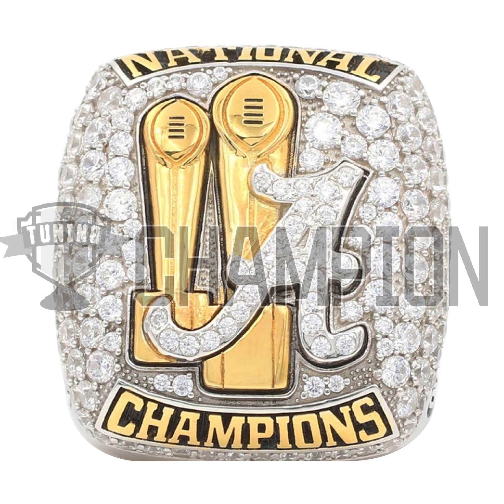 Ncaa Alabama Crimson Tide National Championship Ring