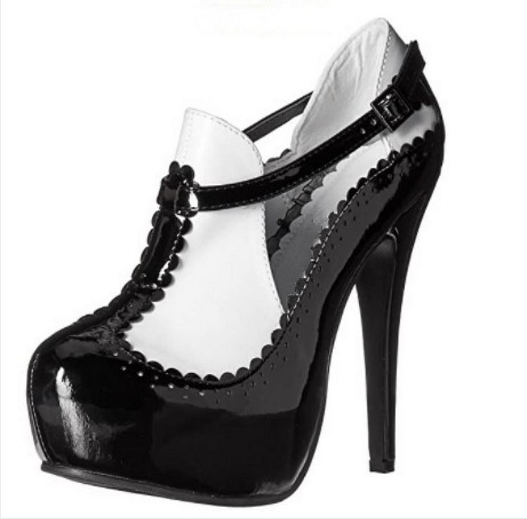 White and Black Ankle Booties for Women Vdcoo