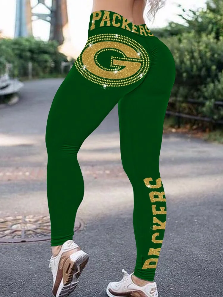 Green Bay Packers
High Waist Push Up Printed Leggings