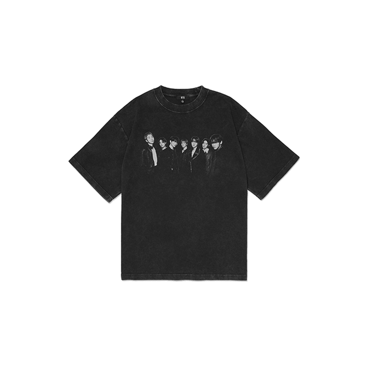 BTS Tour Photo T-Shirt Black | Oversized Concert Tee