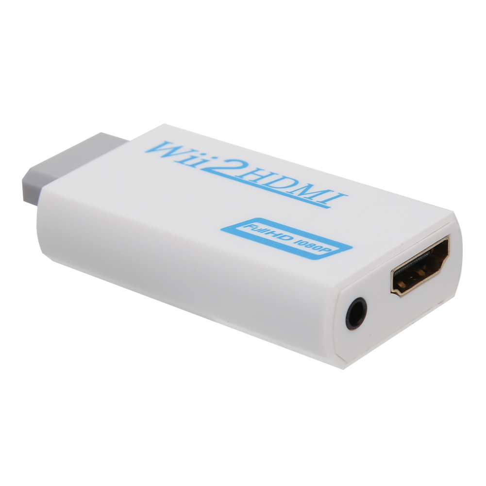 For Wii to HDMI-compatible Adapter Full HD 1080P Wii2HDMI-compatible Converter with HDMI-compatible Cable, 501 Original
For Wii to HDMI-compatible Adapter Full HD 1080P Wii2HDMI-compatible Converter with HDMI-compatible Cable, 501 Original