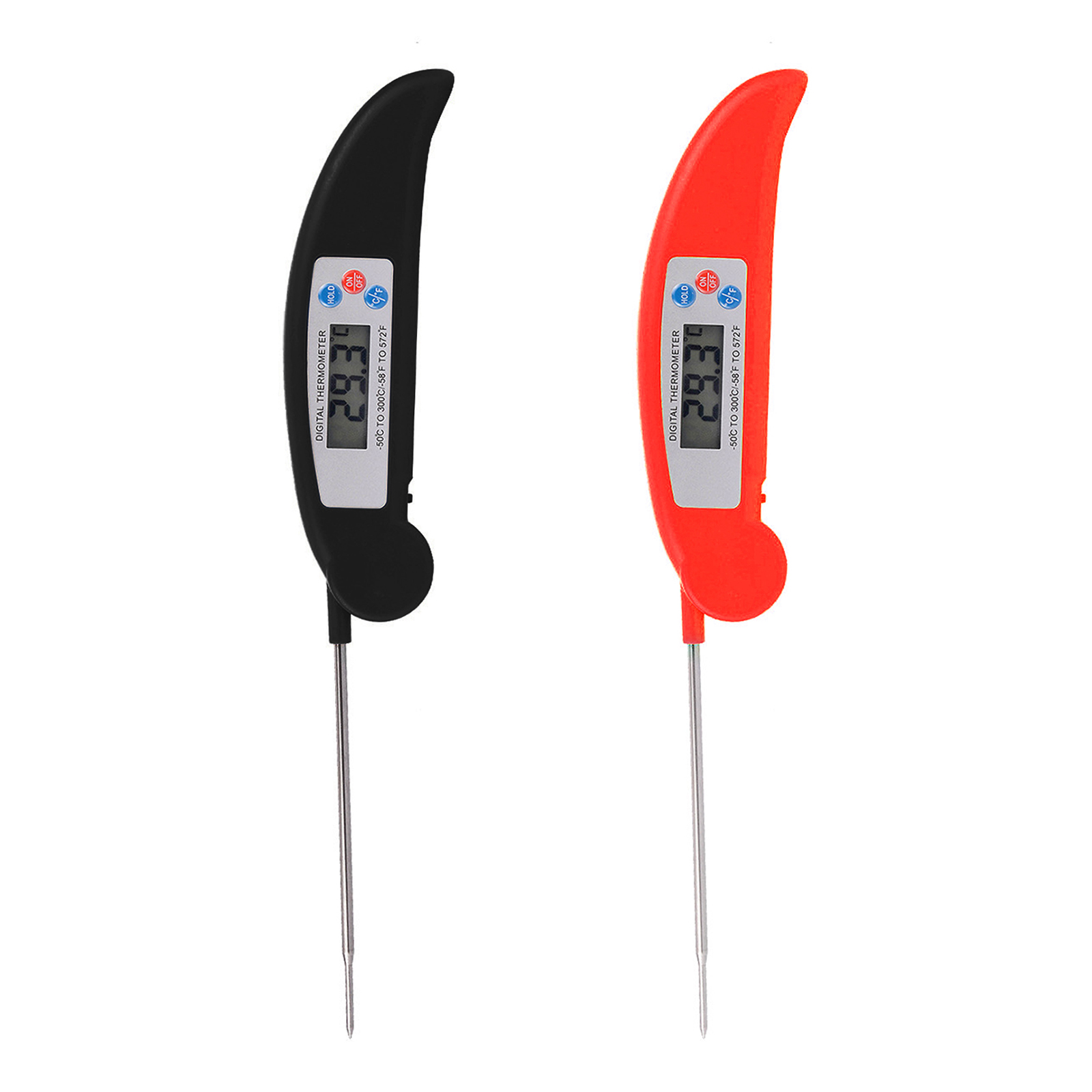 Instant Read Meat Thermometer, Digital Temperature Probe for Kitchen, BBQ, Red, 501 Original
Instant Read Meat Thermometer, Digital Temperature Probe for Kitchen, BBQ, Red, 501 Original