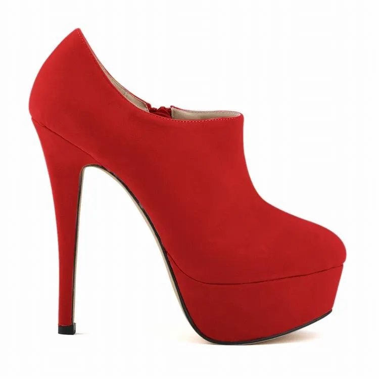 VCSHOES Fall Ultra High Heel Ankle Boots