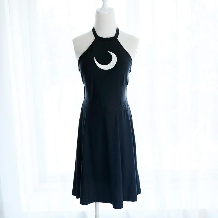Black Sailor Moon Backless Lace One-Piece Swimsuit SP1812280