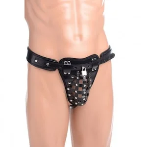 pornhint Pornhint Netted Male Chastity Jock Harness BDSM Bondage Fetish Penis Harness for Men| Valentine's Gifts for Him