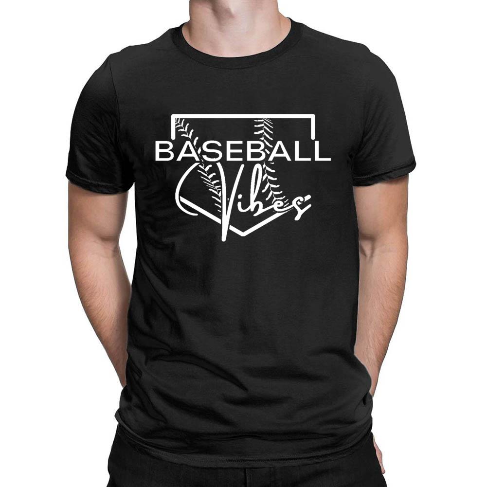 Baseball Vibes Men's T-shirt-Guru-buzz