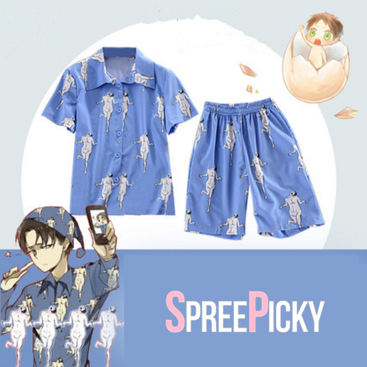 Attack on Titan Levi Rivaille Pajamas SP1710101
