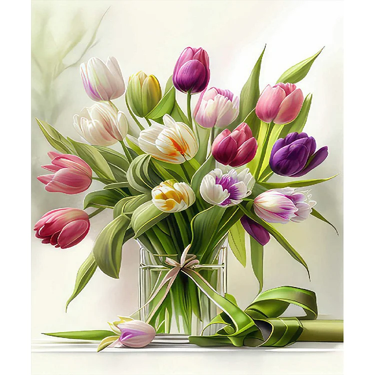 Tulip - Painting By Numbers - 50*60CM gbfke