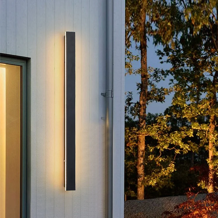 IP65 Outdoor Wall Lamp Modern Long Linear Wall light