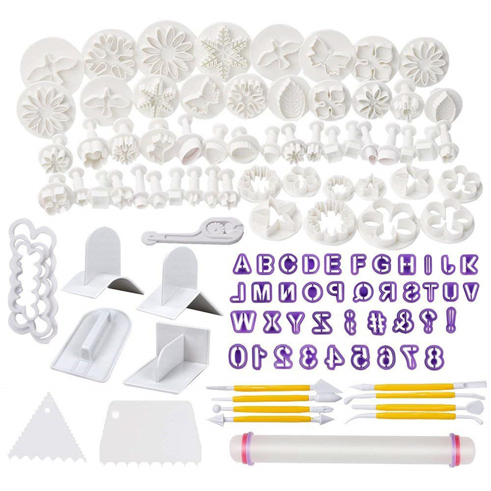 Plastic Flower Fondant Cake Decorating Tool Sugar Cutter Baking Cookie Mold, 501 Original
Plastic Flower Fondant Cake Decorating Tool Sugar Cutter Baking Cookie Mold, 501 Original
