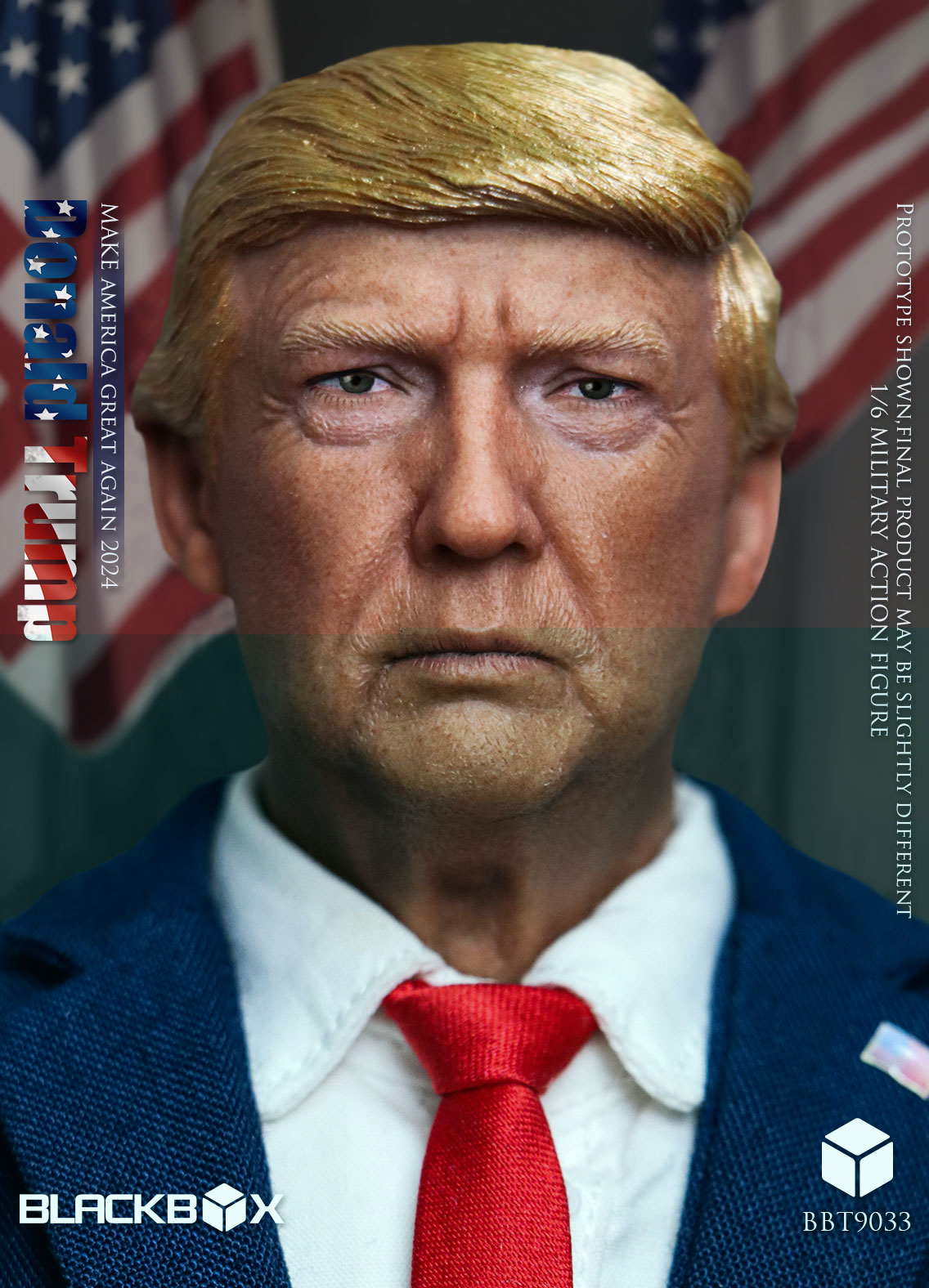 BLACKBOXTOYS Celebrity series 1/6 Donald. Trump BBT9033A
