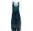 Ejimei Fashion Cotton Overalls Jumpsuits Women Summer Printed Sleeveless Jumpsuit for Women Loose Wide Leg Pants Overalls for Women