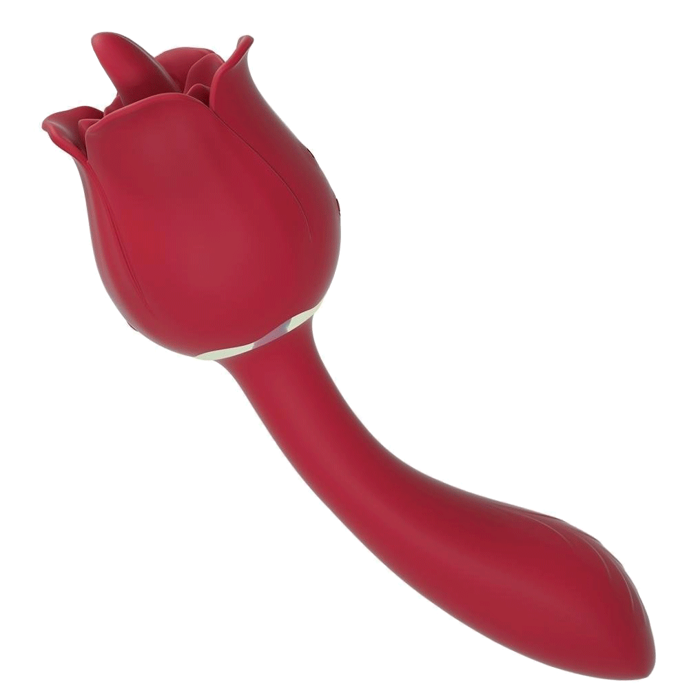 Rose Vibrator With Handle