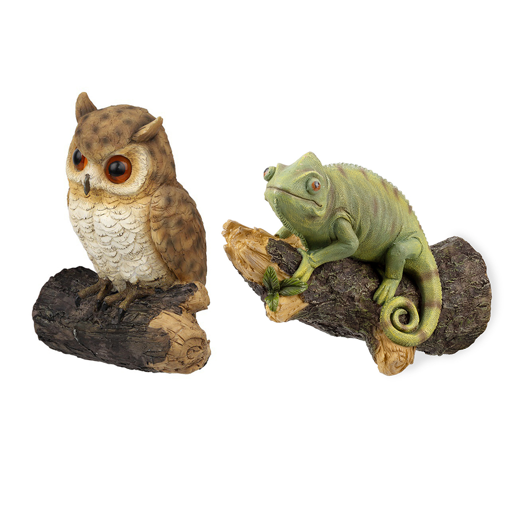 Simulation Animal Statue Tree Hanging Owl Chameleon Art Craft Garden Decor, 501 Original
Simulation Animal Statue Tree Hanging Owl Chameleon Art Craft Garden Decor, 501 Original