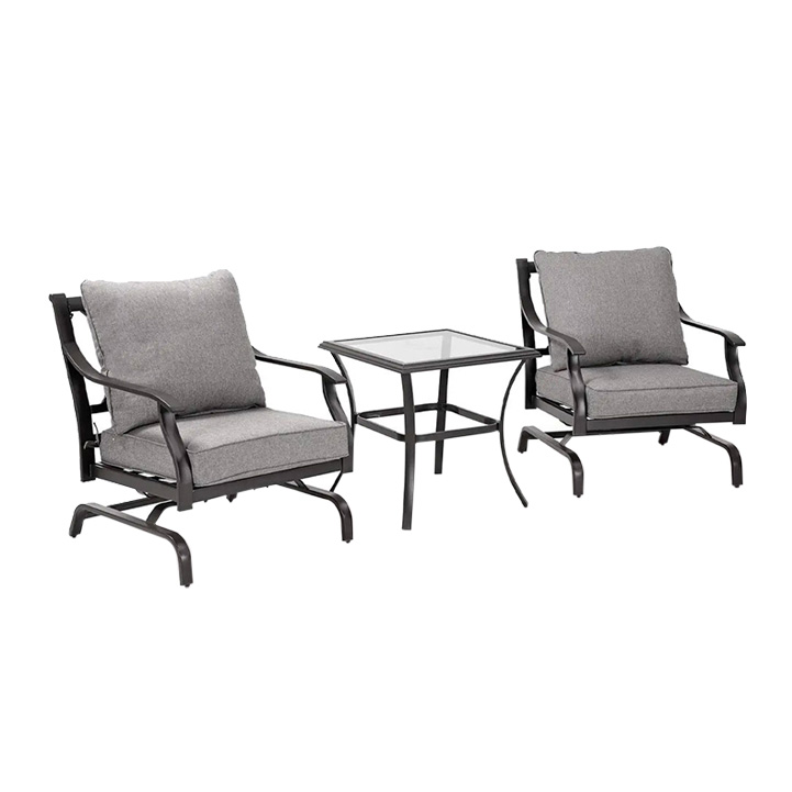 Metal best sale patio rockers