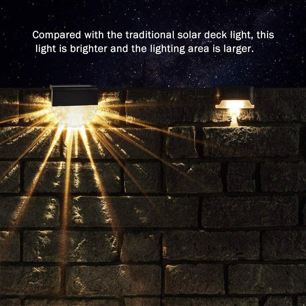 LED Shell Solar RGB Colorful Stair Light Outdoor Warm White Step Wall Lamp, 501 Original
LED Shell Solar RGB Colorful Stair Light Outdoor Warm White Step Wall Lamp, 501 Original