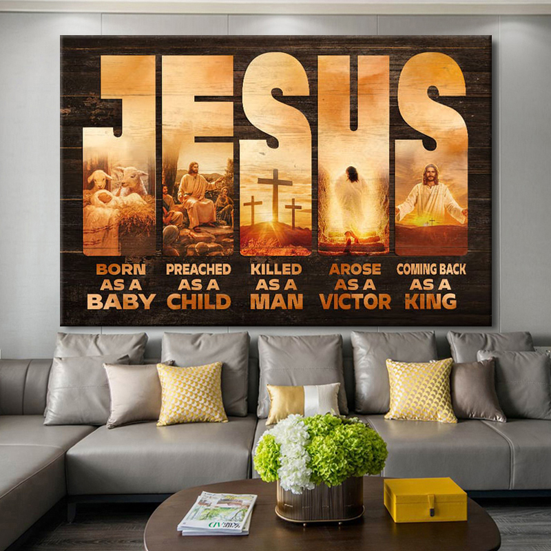 Jesus Canvas Wall Art