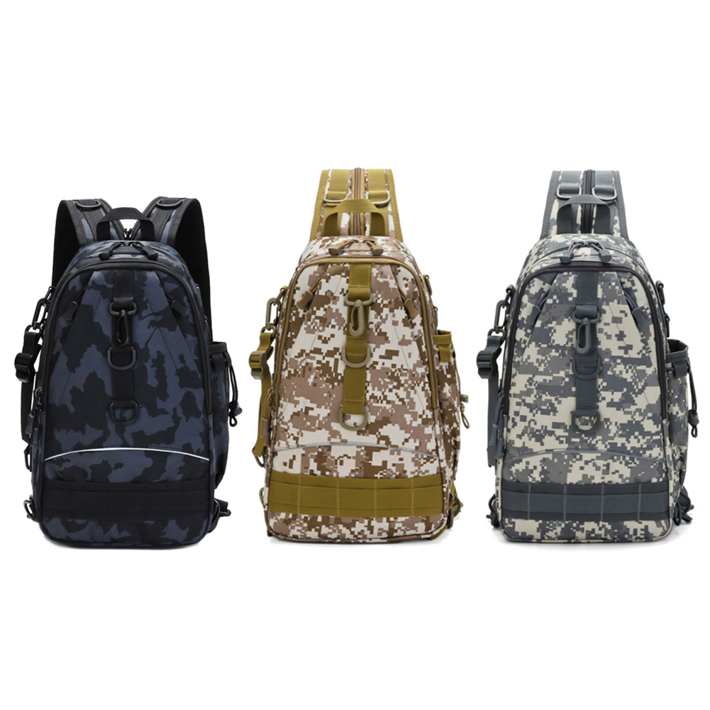 Fishing Tackle Bag Shoulder Backpack Fishing Lures Camouflage Storage Pouch, Desert camouflage, 501 Original
Fishing Tackle Bag Shoulder Backpack Fishing Lures Camouflage Storage Pouch, Desert camouflage, 501 Original