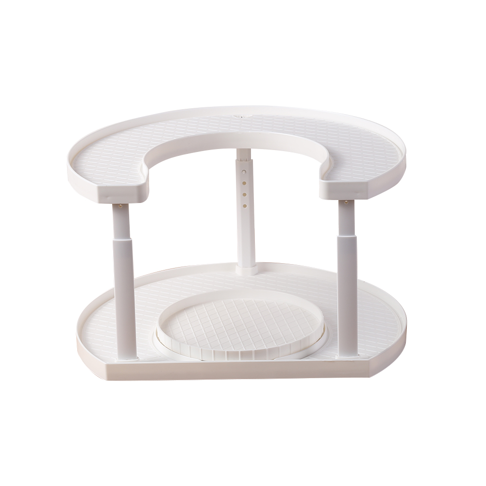 2 Layer Toiletries Spices Bottle Rotating Holder Adjustable Organizer Shelf, 501 Original
2 Layer Toiletries Spices Bottle Rotating Holder Adjustable Organizer Shelf, 501 Original