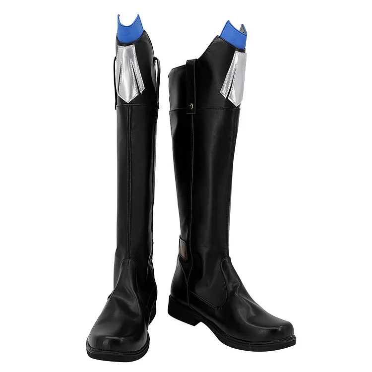 Honkai: Star Rail Gepard Landau Black Shoes Boots Cosplay Accessories