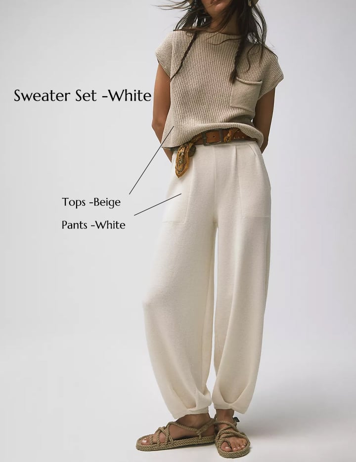 Sweater Knitwear Set