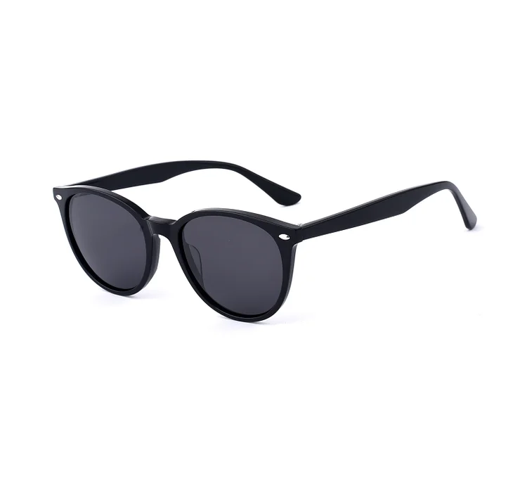 Designer Shades Custom Logo Acetate temples polarized luxury frame sunglasses