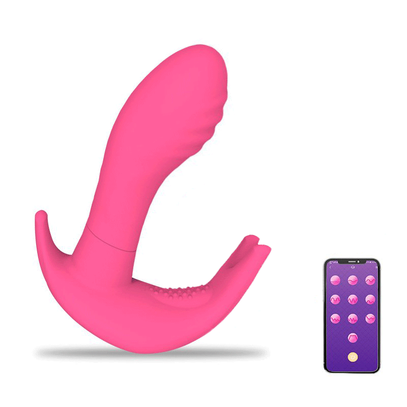 Wearing Butterfly App Remote Control Women Sex Products - Rose Toy
