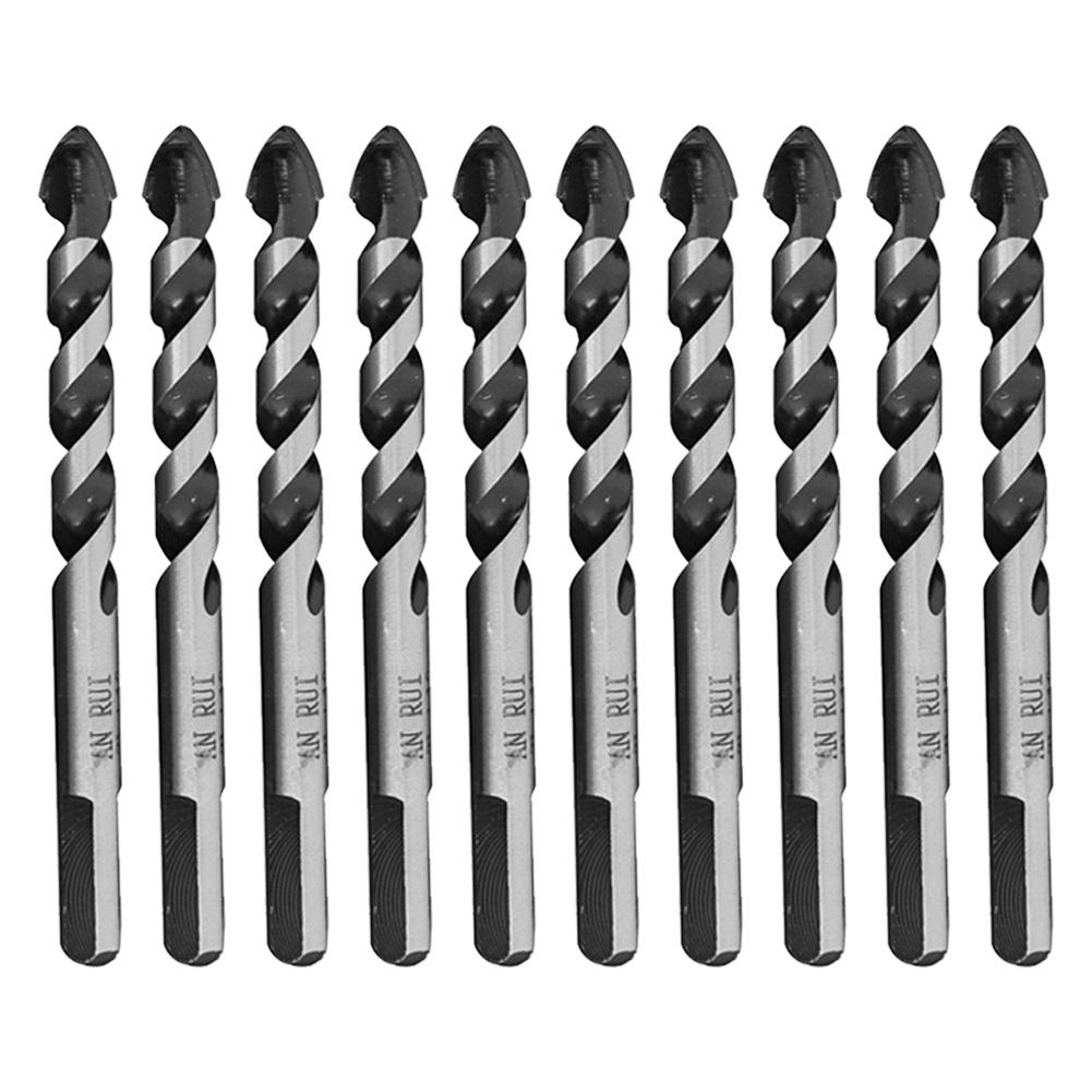 10pcs Triangular Shank Drill Bits Glass Ceramic Reaming Spiral Bit (6mm), 501 Original
10pcs Triangular Shank Drill Bits Glass Ceramic Reaming Spiral Bit (6mm), 501 Original