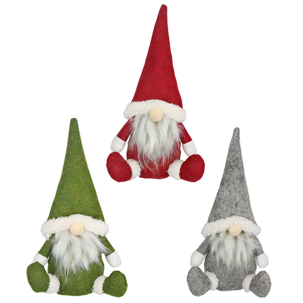 New Year Plush Xmas Faceless Doll Christmas Decor Gnome Old Man Ornaments, Grey, 501 Original
New Year Plush Xmas Faceless Doll Christmas Decor Gnome Old Man Ornaments, Grey, 501 Original