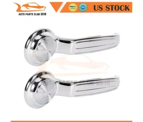 Dronehint Fits Chevy GMC Pickup Truck Inside Interior Door Handle Left + Right set of 2 Parts