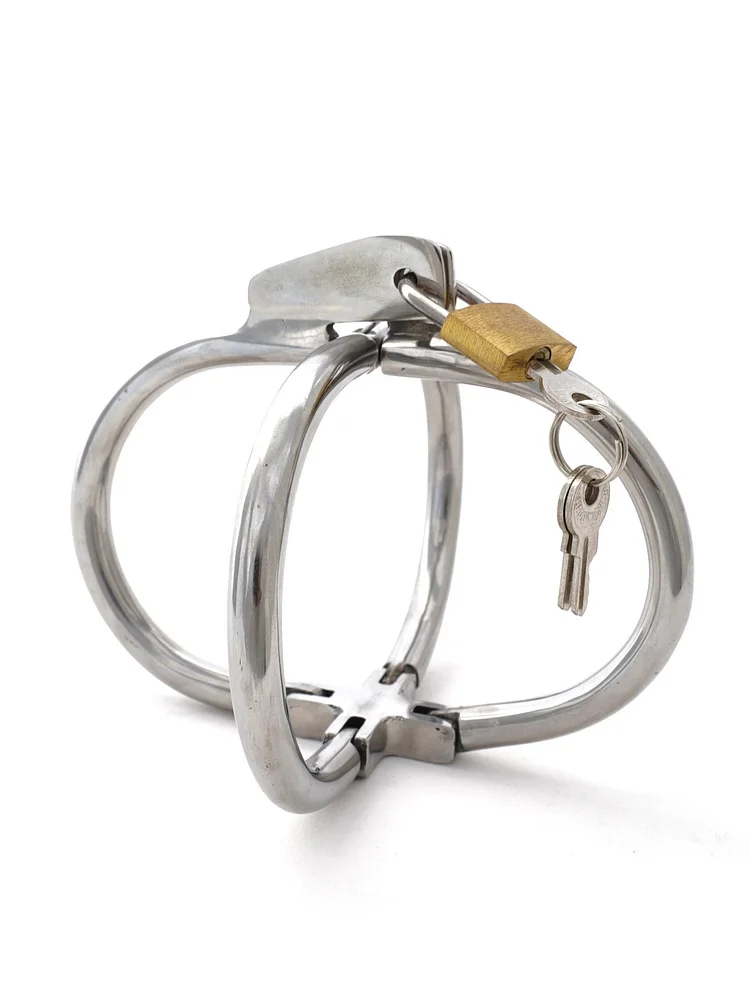 pornhint Pornhint Metal Handcuffs and Metal Restraints for your Bondage Kit - BDSM Locking Sub Toy, Sex Toy, Mature bdsm pillory