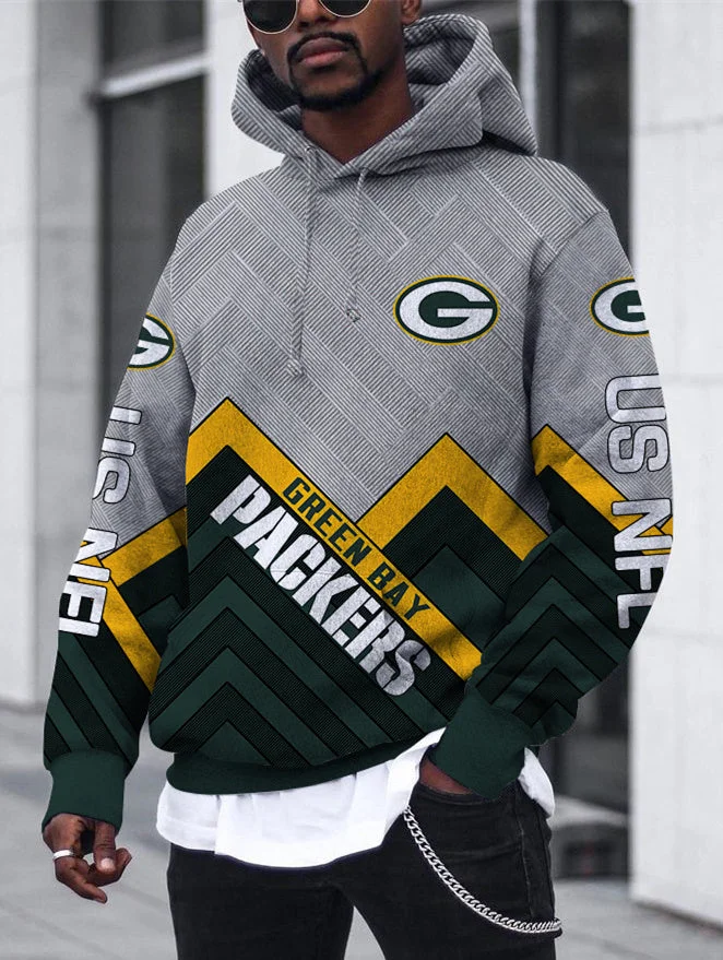 Green Bay Packers
3D Printed Hooded Pocket Pullover Hoodie