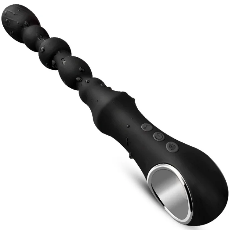 Vibrating Anal Beads Masturbation For Men And Women - Rose Toy