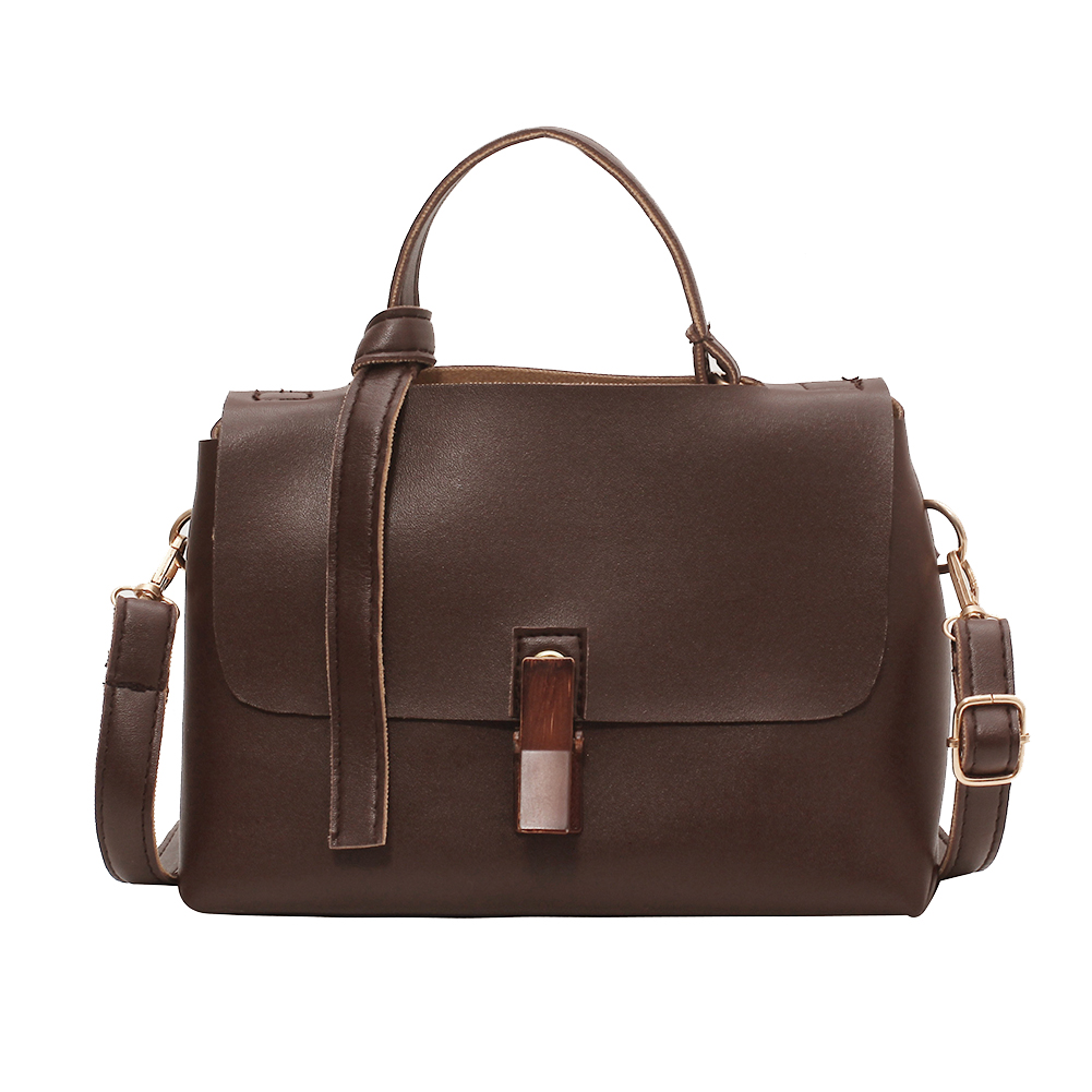Elegant Solid Color Crossbody Bag PU Leather Shoulder Handbag Tote, Brown, 501 Original
Elegant Solid Color Crossbody Bag PU Leather Shoulder Handbag Tote, Brown, 501 Original