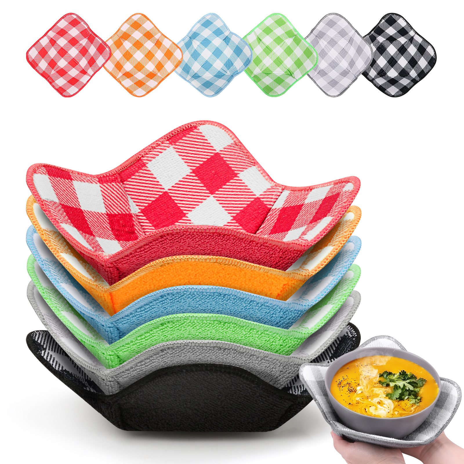 Hot Bowl Holder Microwave Safe Holder Multipurpose Hot Heat Proof Plate Hol, 501 Original
Hot Bowl Holder Microwave Safe Holder Multipurpose Hot Heat Proof Plate Hol, 501 Original