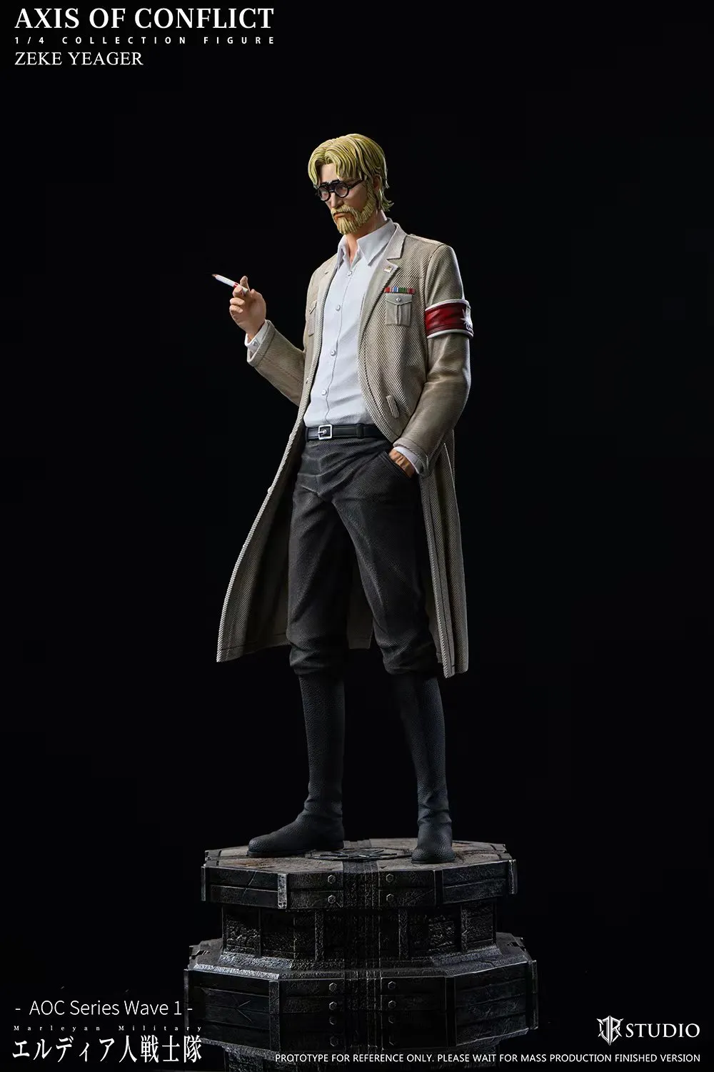 JR Studio - Axis Of Conflict #01 Zeke Jaeger Attack on Titan 1/4