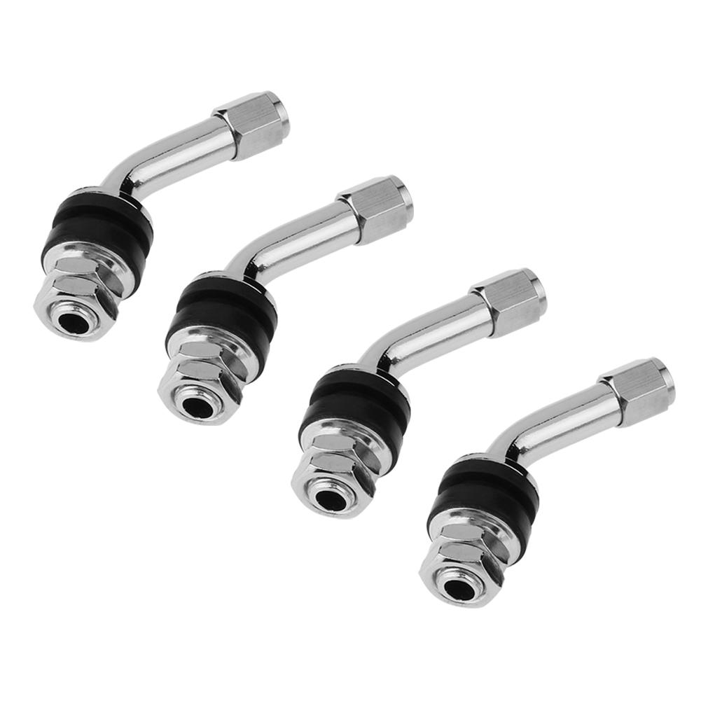 4pcs Car 60 Degree High Pressure Bolt-In Chrome Metal Tire Valve Stems, 501 Original
4pcs Car 60 Degree High Pressure Bolt-In Chrome Metal Tire Valve Stems, 501 Original
