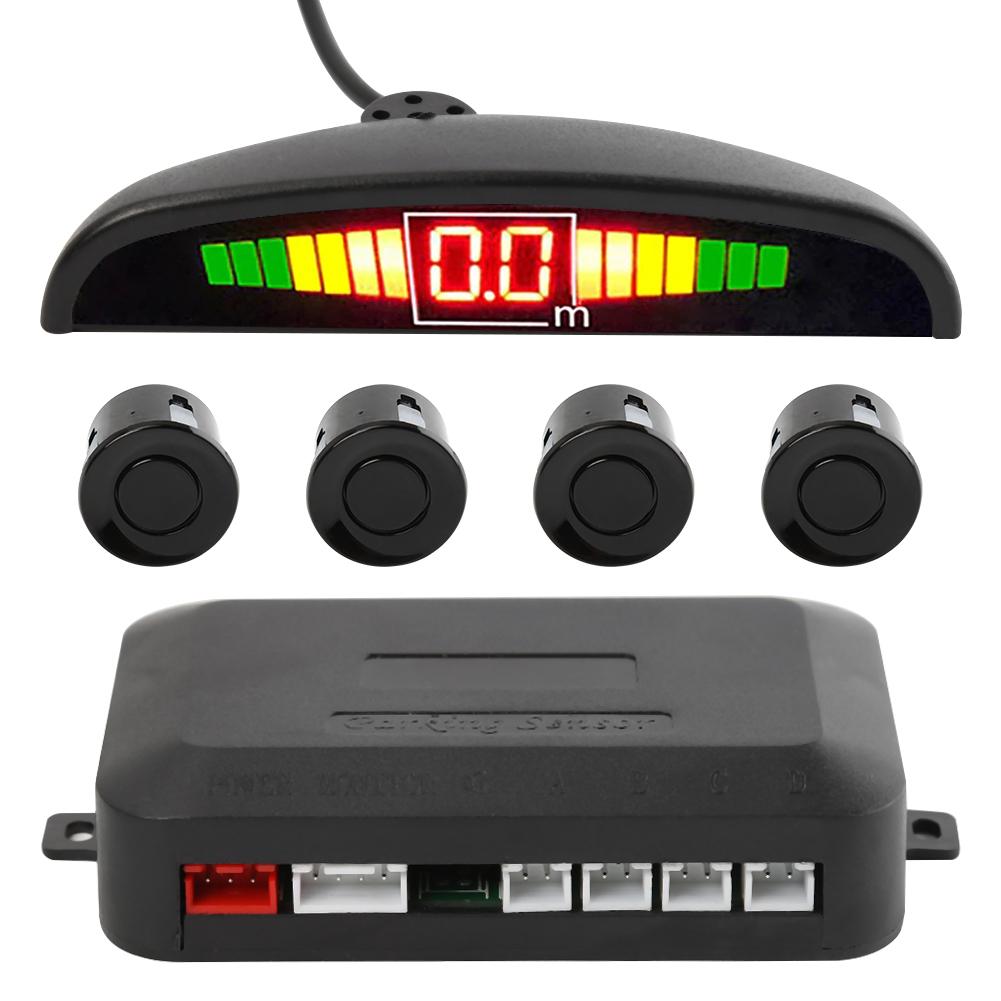 4 Sensors LED Display Car Parking Sensor Kit Reverse Radar Monitor System, Silver, 501 Original
4 Sensors LED Display Car Parking Sensor Kit Reverse Radar Monitor System, Silver, 501 Original