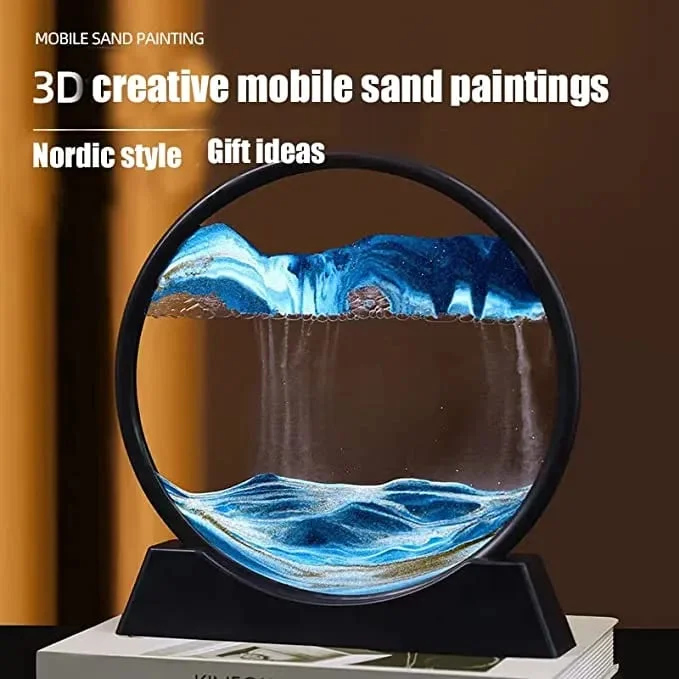 Flowing Sand Painting