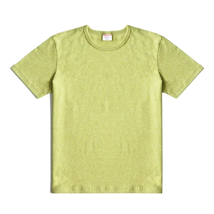 TIMSMEN Sanbonne Needle 7-color Flower Yarn Cotton Short-sleeved T-shirt